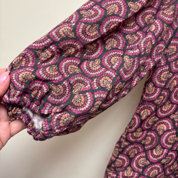 Marine Layer Printed Colette Doublecloth Top - Picture 4 of 12